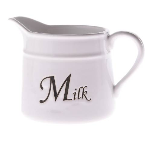 Ulcior lapte din ceramica Dakls - 460 ml - alb