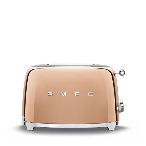Prajitor de paine roz/auriu 50‘s Retro Style - SMEG