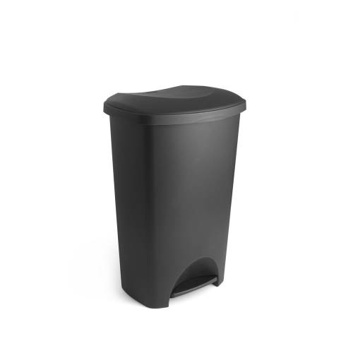 Cos de gunoi cu pedala si capac Addis - 41 x 33 x 62 - 5 cm - negru