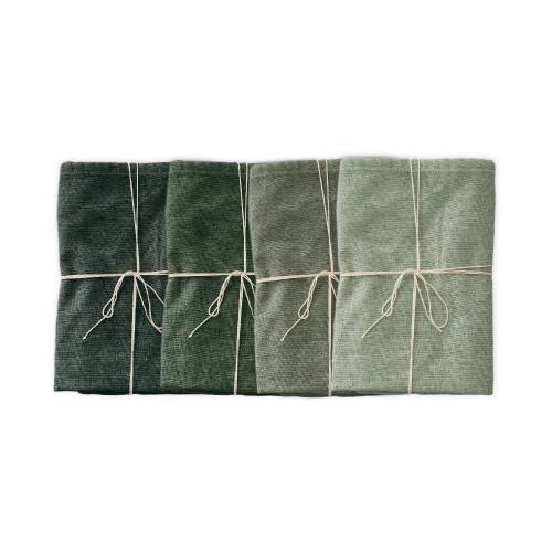 Set 4 servetele textile Really Nice Things Green Gradient - latime 40 cm