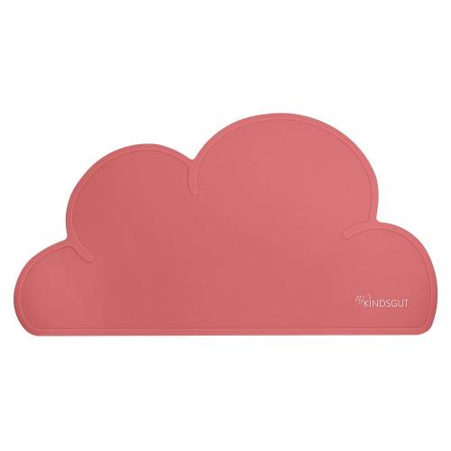Suport din silicon pentru masa Kindsgut Cloud - 49 x 27 cm - roz inchis