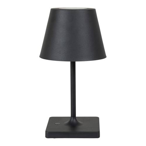 Veioza neagra LED (inaltime 30 cm) Dean - House Nordic