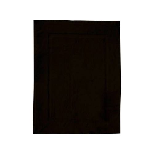 Covor baie din bumbac Wenko - 50 x 70 cm - negru