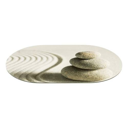 Covoras de baie bej 50x80 cm Sand & Stone - Wenko