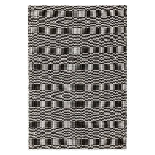 Covor negru din lana 160x230 cm Sloan - Asiatic Carpets