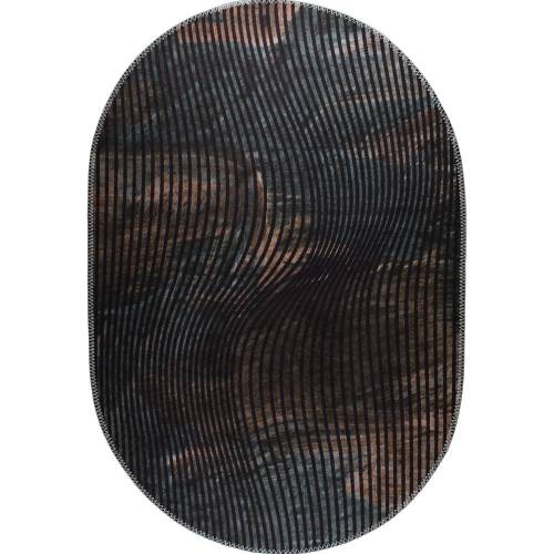 Covor negru lavabil 120x180 cm - Vitaus