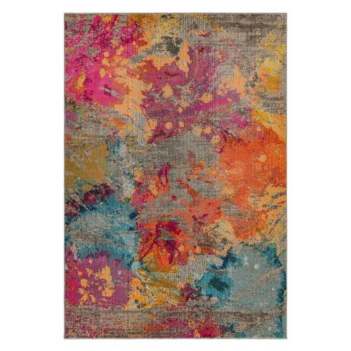 Covor rosu 170x120 cm Colores Cloud - Asiatic Carpets