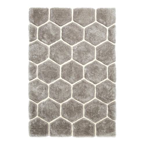 Covor Think Rugs Noble House - 120 x 170 cm - gri-alb
