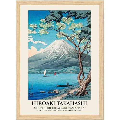 Poster cu rama 35x45 cm Hiroaki Takahashi - Wallity