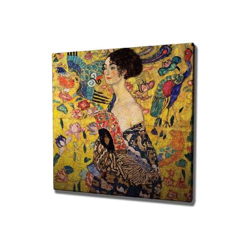 Reproducere tablou pe panza Gustav Klimt - 45 x 45 cm
