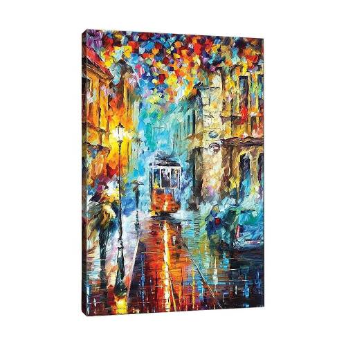 Tablou Rainy City - 40 x 60 cm