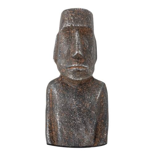 Statueta din metal Moai - Bloomingville