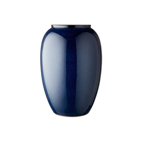 Vaza din gresie ceramica Bitz - inaltime 50 cm - albastru