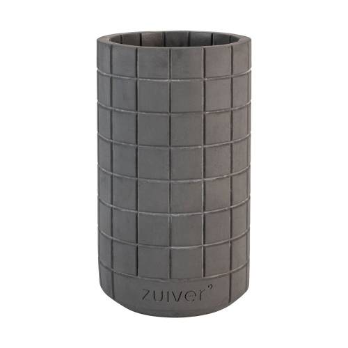Vaza gri inchis din beton Fajen - Zuiver