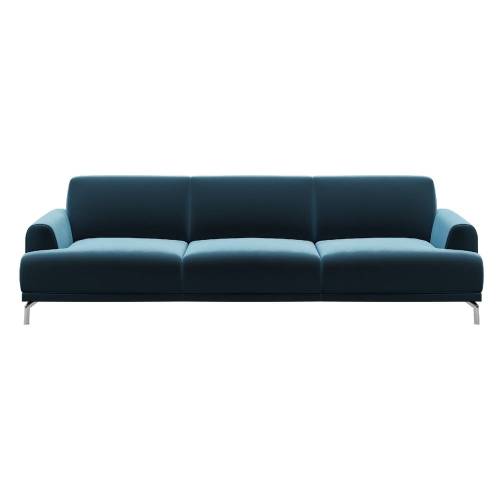 Canapea cu 3 locuri MESONICA Puzo - albastru