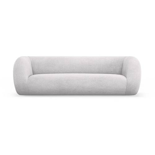 Canapea gri deschis cu tapiterie din stofa boucle 230 cm Essen - Cosmopolitan Design