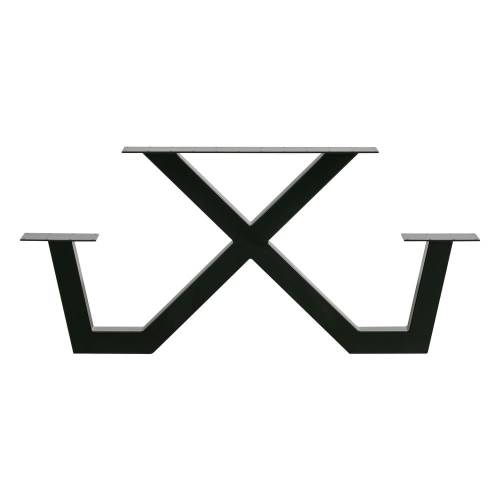 Picior metalic in forma de X pentru masa de picnic Tablo - WOOOD