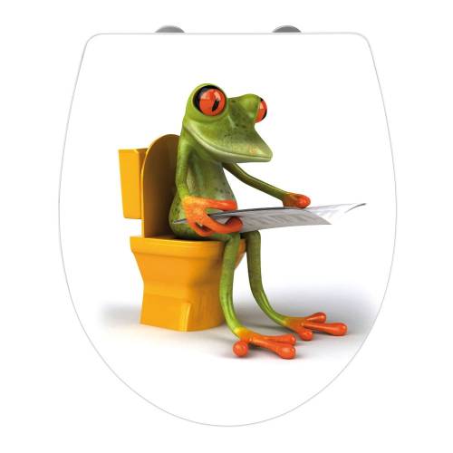 Capac WC Wenko Frog News - 45 x 38 - 8 cm