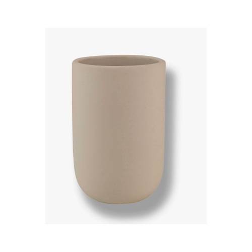 Perie de WC crem din ceramica Lotus - Mette Ditmer Denmark