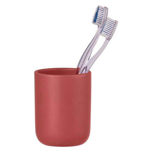 Suport pentru periuta de dinti rosu din ceramica Olinda - Allstar