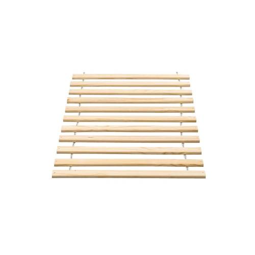 Grilaj cu lamele din lemn masiv Vipack Roll - 90 x 200 cm