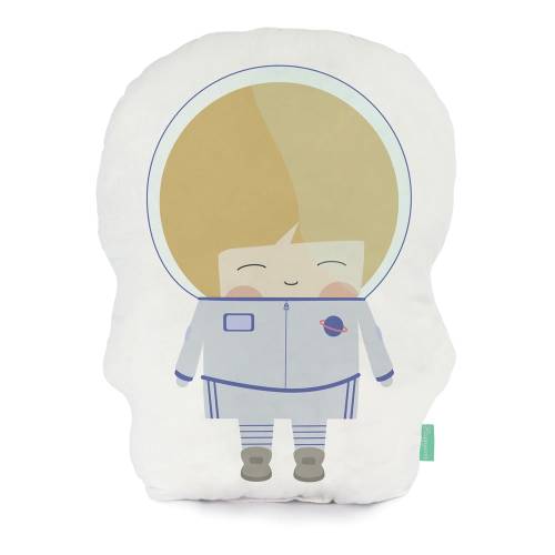 Perna din amestec de bumbac Happynois Astronaut - 40 x 30 cm