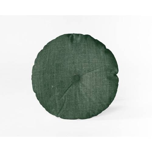 Perna Really Nice Things Cojin Redondo Dark Green -  45 cm - verde inchis