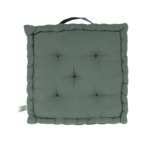 Perna cu maner pentru scaun Tiseco Home Studio - 40 x 40 cm - verde
