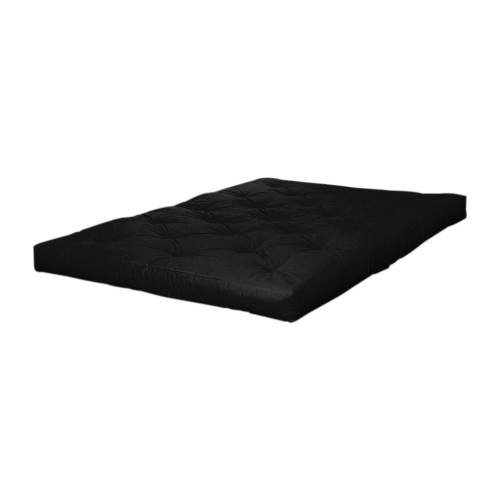 Saltea futon neagra ferma 120x200 cm Basic - Karup Design