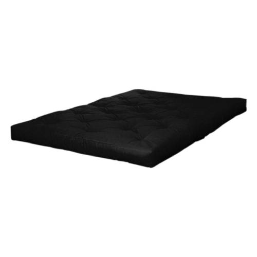 Saltea futon neagra mediu-ferma 120x200 cm Coco Black - Karup Design