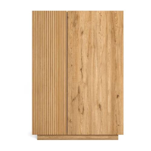 Sifonier cu aspect de lemn de stejar 90x126 cm Rayana - Marckeric