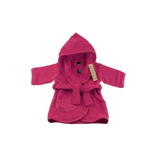 Halat pentru copii roz inchis pentru 2-4 ani din bumbac - Tiseco Home Studio