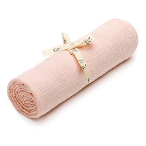 Prosop roz din bumbac pentru copii 120x120 cm - T-TOMI