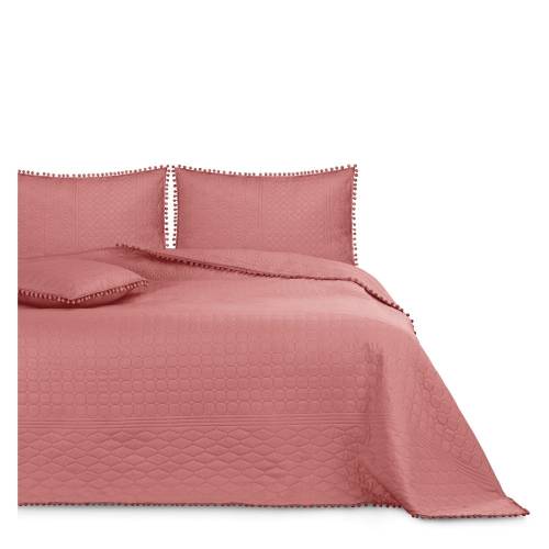 Cuvertura pentru pat AmeliaHome Meadore - 200 x 220 cm - roz