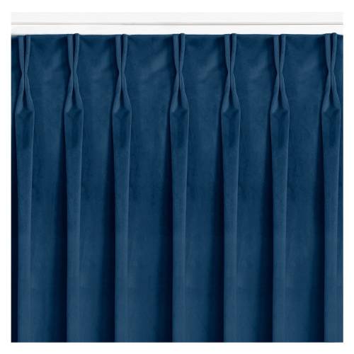 Draperie albastru-inchis 135x175 cm Vila - Homede