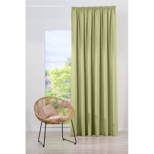 Draperie verde-deschis 210x245 cm Riva - Mendola Fabrics