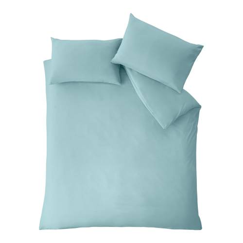 Lenjerie de pat albastra pentru pat de o persoana 135x200 cm So Soft - Catherine Lansfield