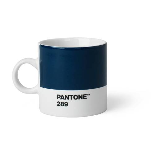 Cana din ceramica 120 ml Espresso Dark Blue 289 - Pantone