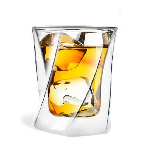 Pahar cu perete dublu whiskey Vialli Design - 300 ml